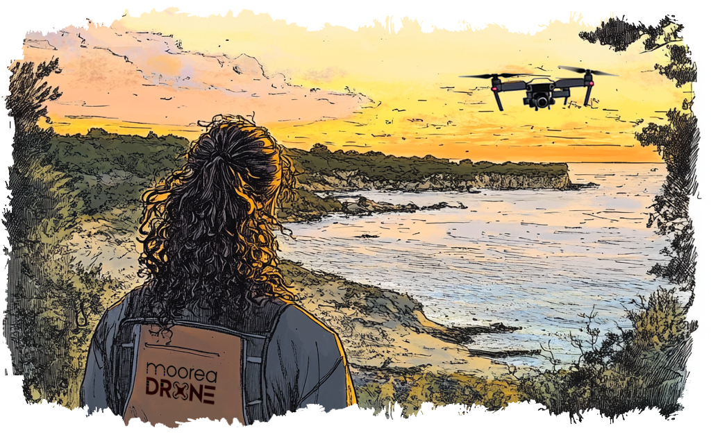 Moorea Drone