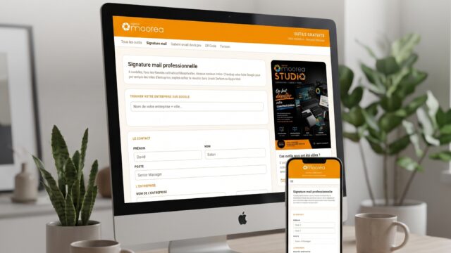 Créez votre signature email professionnelle gratuitement, en 2 minutes